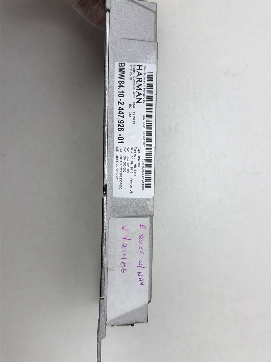 2013-2014 BMW X1 E84 Audio Control Module 2447926-01 OEM