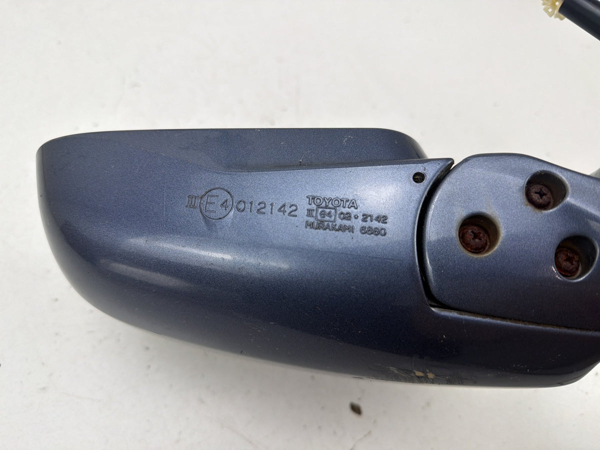 2001-2007 Toyota Highlander Front Left Driver Side View Door Mirror E4012142 OEM