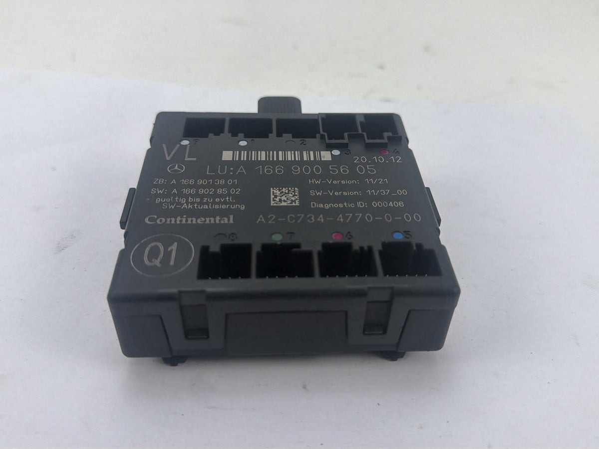2012-2016 Mercedes-Benz GL450 Left Side Door Control Module A1669005605 OEM