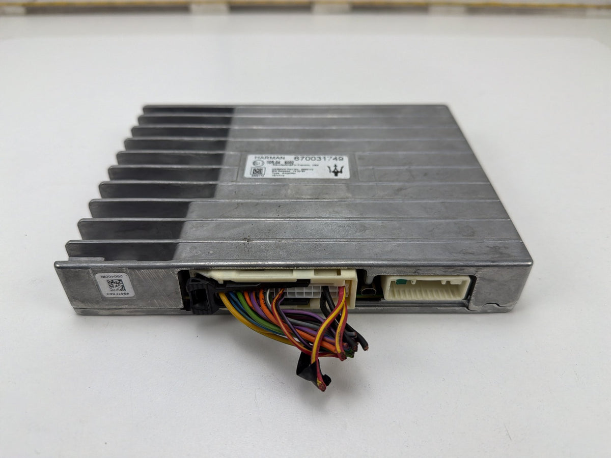 2014-2017 Maserati Quattroporte Premium Audio System Amplifier 670031749 OEM