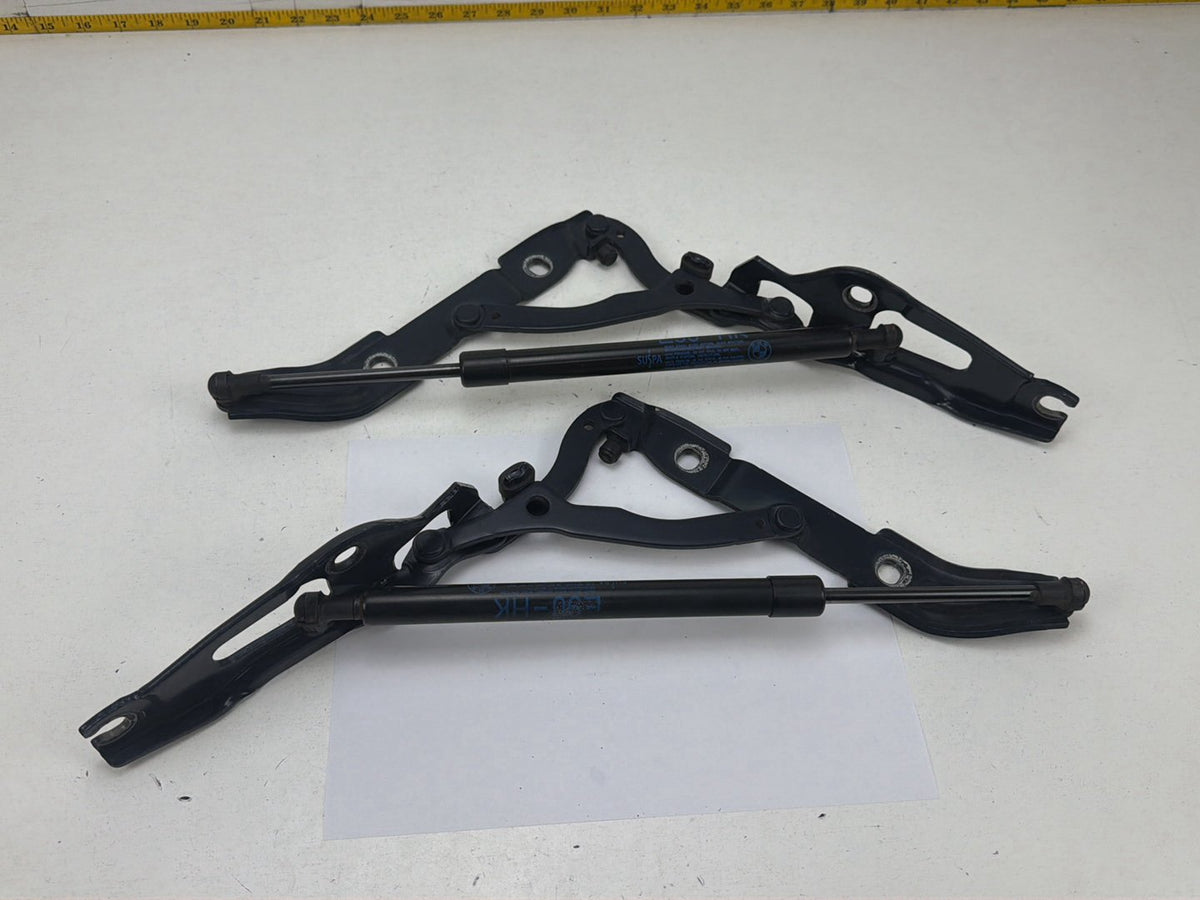 2007-2008 BMW 328xi Rear Left Right Side Trunk Lid Hinge Set OEM