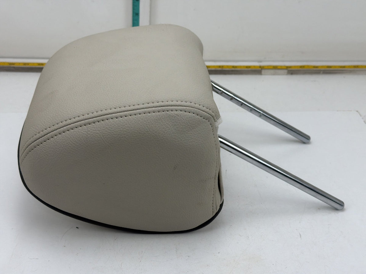 2010-2012 Land Rover Range Rover Rear Left Side Seat Headrest Beige Leather OEM