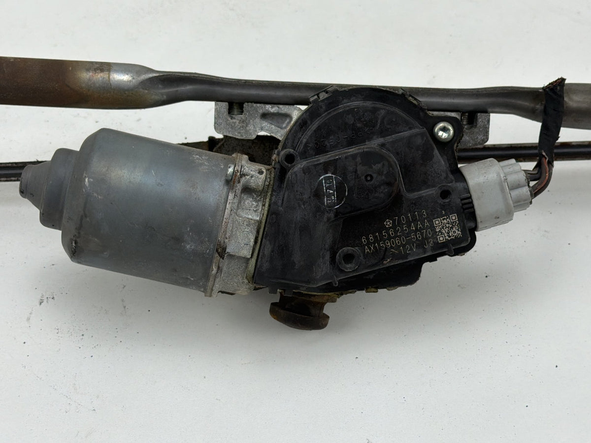 2014-2019 Jeep Grand Cherokee Front Wiper Linkage & Motor 68156254AA OEM