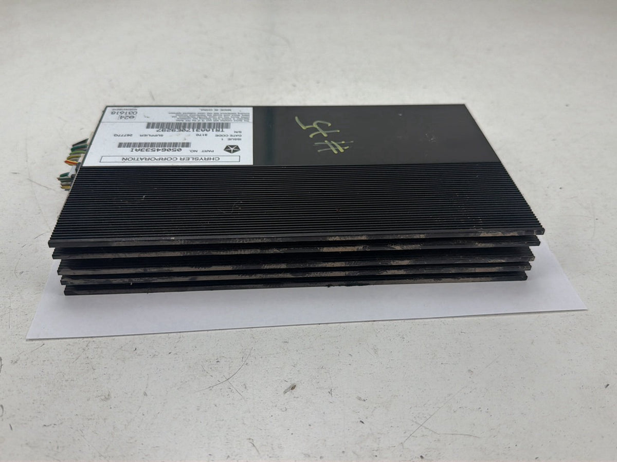 2011-2013 Dodge Durango WD - Radio Audio Amplifier 05064533AI