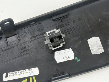 2012-2015 Audi A7 Quattro Dashboard Panel Cover Molding Trim 4G8 853 190 OEM