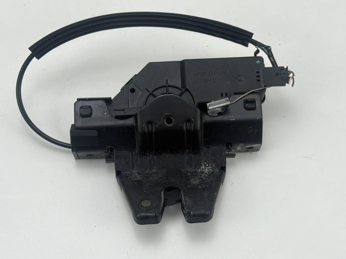 2009-2013 BMW 335i xDrive Trunk Lid Lock Latch Actuator w/ Release Cable OEM