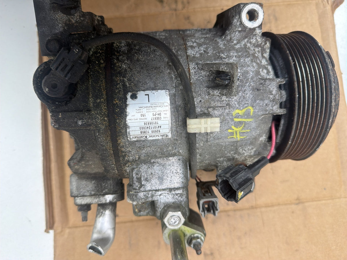 2009-2013 Infiniti G37 3.7L A/C Compressor 92600-1CB0B OEM