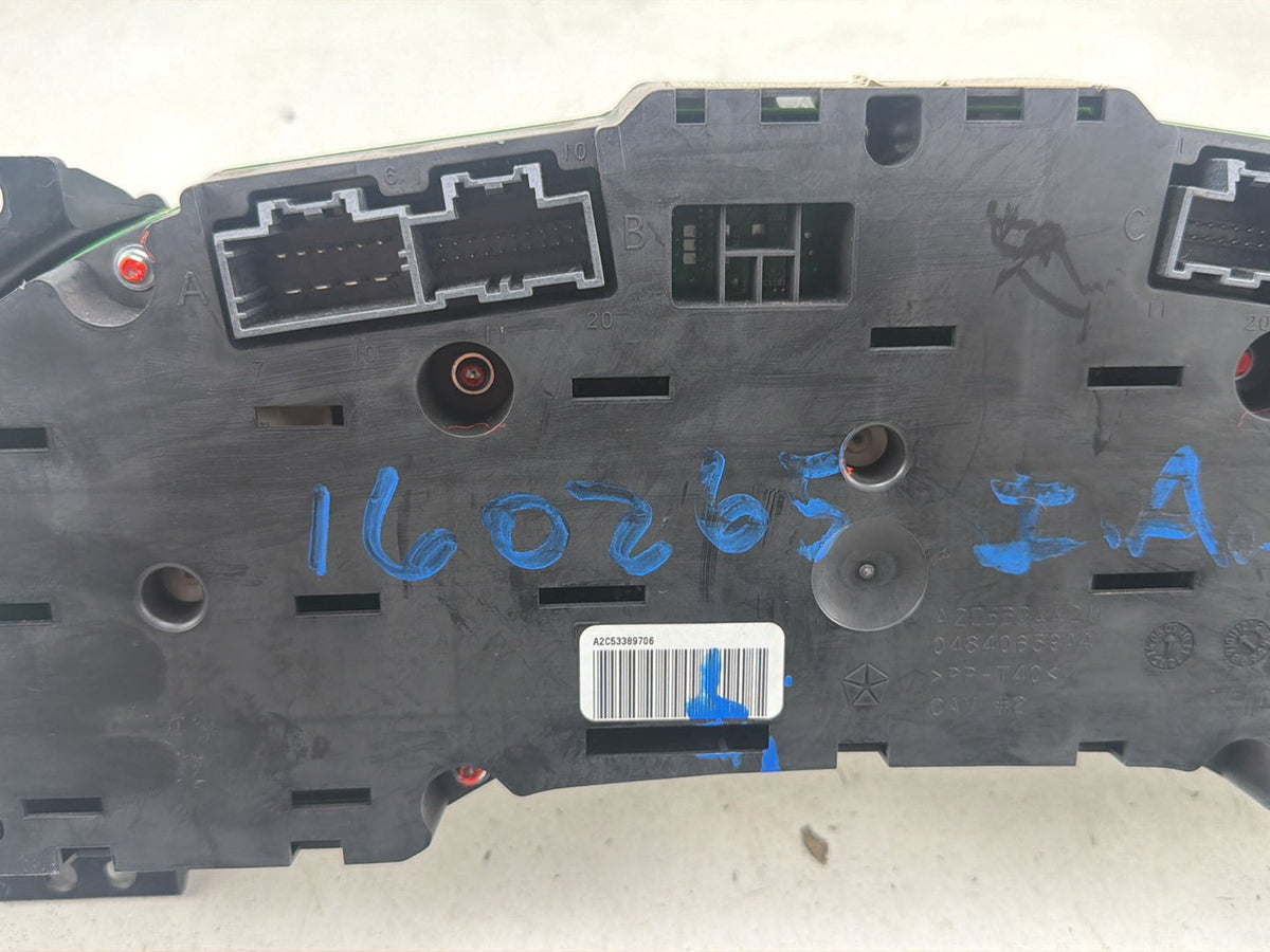2010 Chrysler Sebring Front Dashboard Speedometer Instrument Cluster OEM
