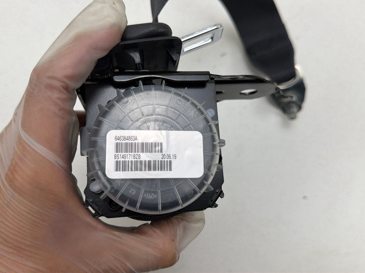 2015-2019 Nissan Sentra Rear Right Passenger Side Seat Belt 646384863A OEM
