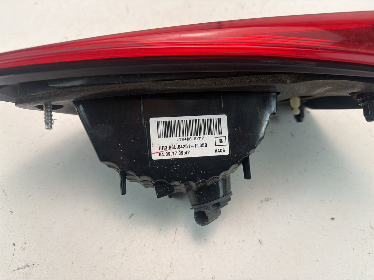 2017-2019 Subaru Impreza Rear Left Driver Side Inner Tail Light 84251-FL05B OEM