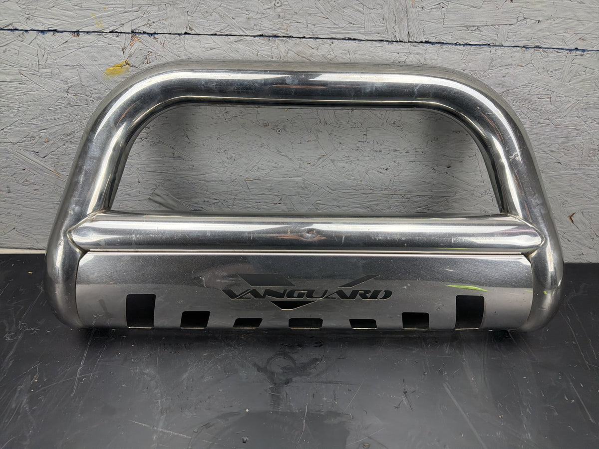 2010-2024 Toyota Land Cruiser Stainless Steel Classic Bull Bar Bumper Guard OEM