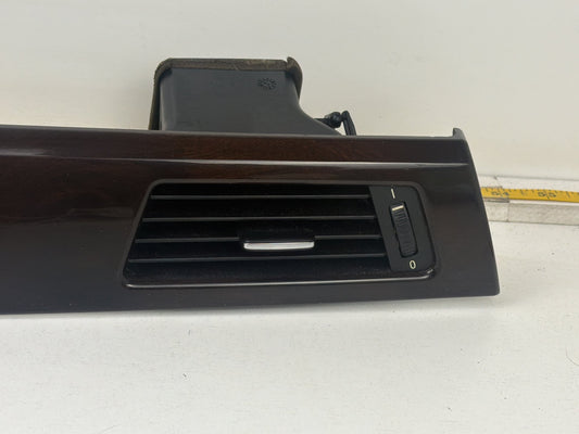 2009-2011 BMW 335i xDrive Center Dash Molding Trim Panel w/ Air Vents OEM