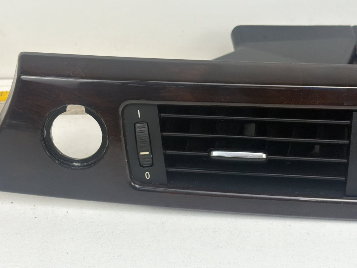 2009-2011 BMW 335i xDrive Center Dash Molding Trim Panel w/ Air Vents OEM