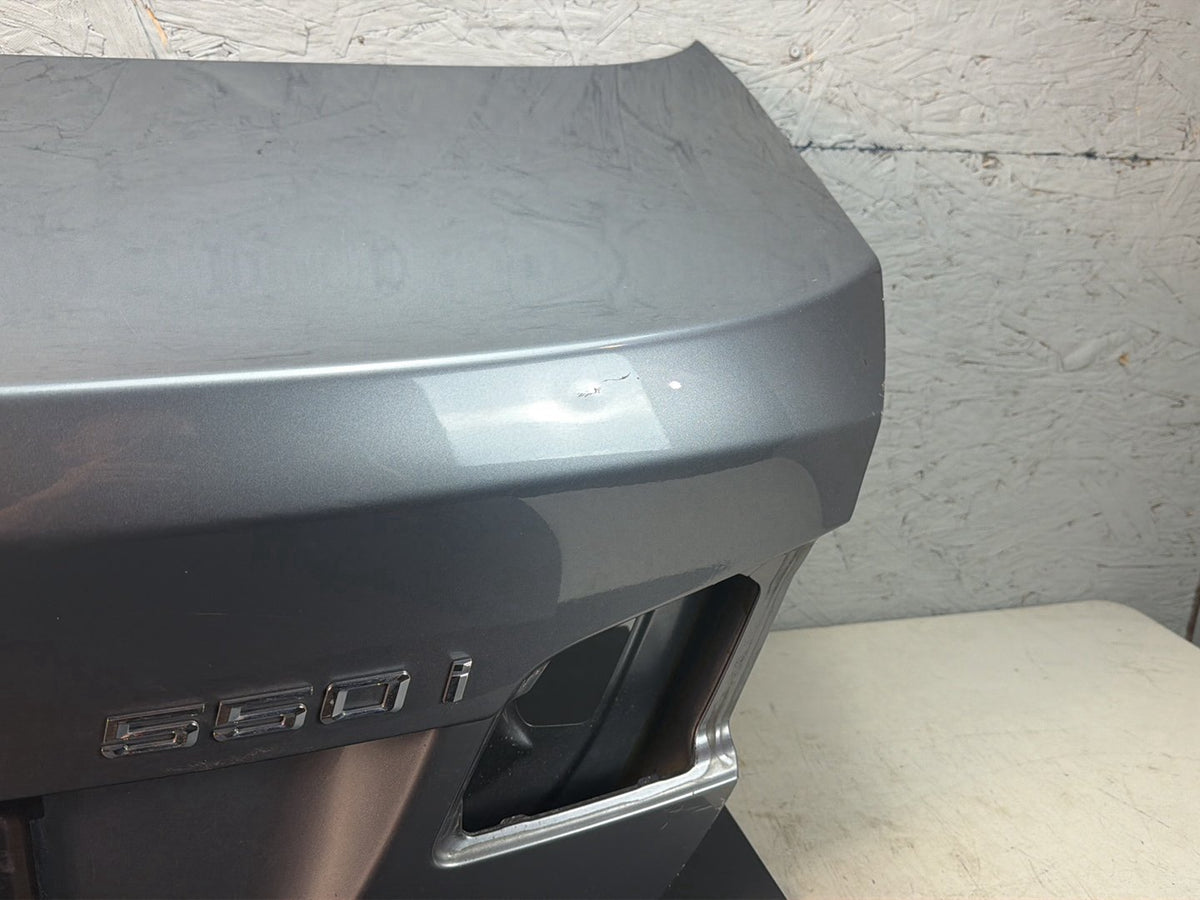 2011-2016 BMW 550i xDrive Rear Trunk Lid Decklid Tailgate Shell Cover Panel OEM