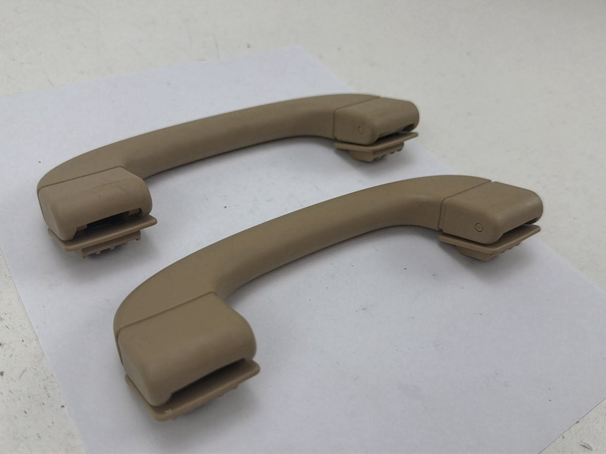 2007-2011 BMW 328I Front Left & Right Side Upper Roof Grab Handle Set OEM