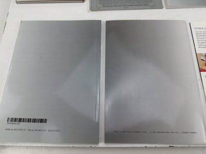 2012 Mercedes-Benz E-Class C-Class COMAND Systems Owners Manuals Set OEM