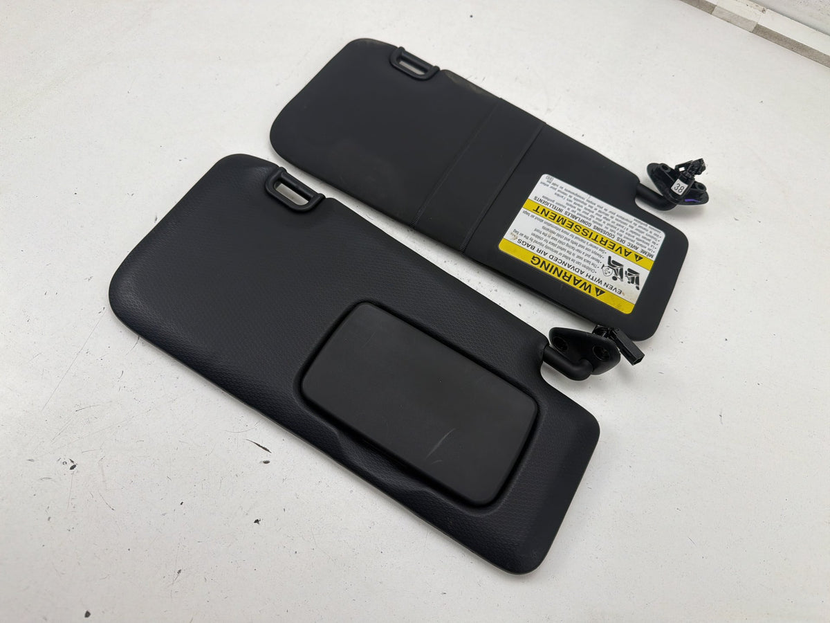 2013-2020 Subaru BRZ Front Right Passenger & Left Driver Side Sun Visor Set OEM