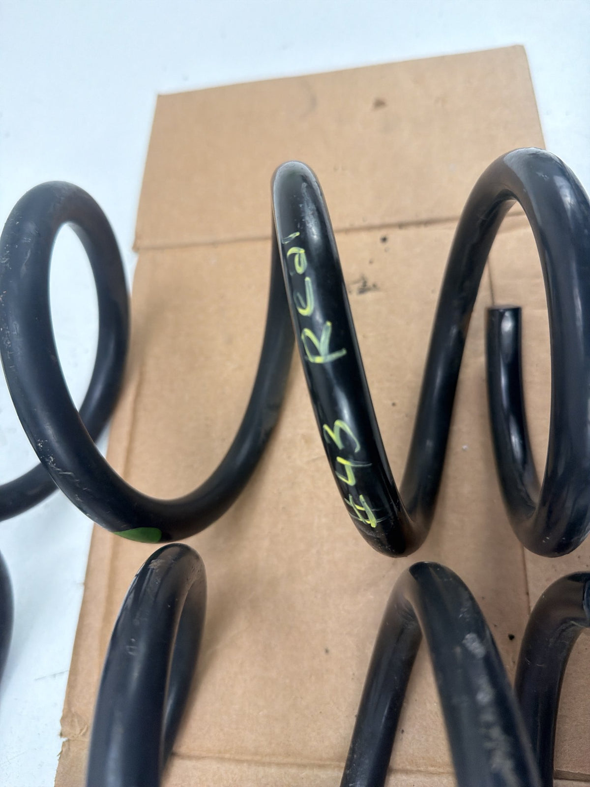 2009-2013 Infiniti G37 Rear Left & Right Side Coil Spring Pair OEM