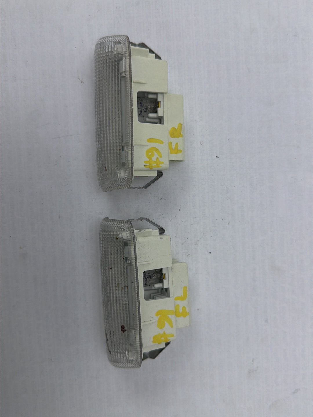 2014-2021 Infiniti Q50 Front Right/Left Inner Courtesy Lights Lamps Pair OEM