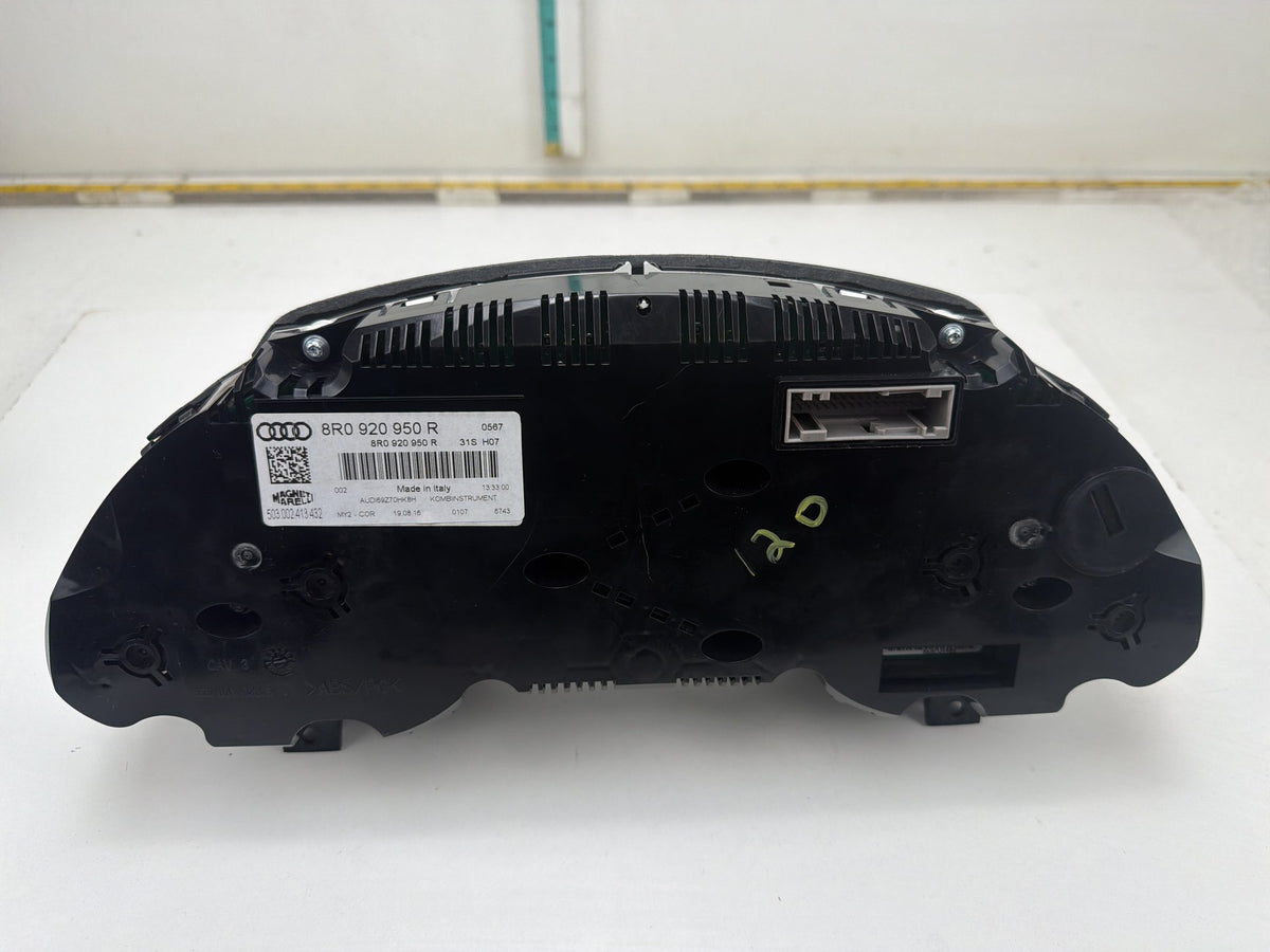 2013-2017 Audi Q5 Instrument Gauge Cluster Speedometer 8R0920950R OEM