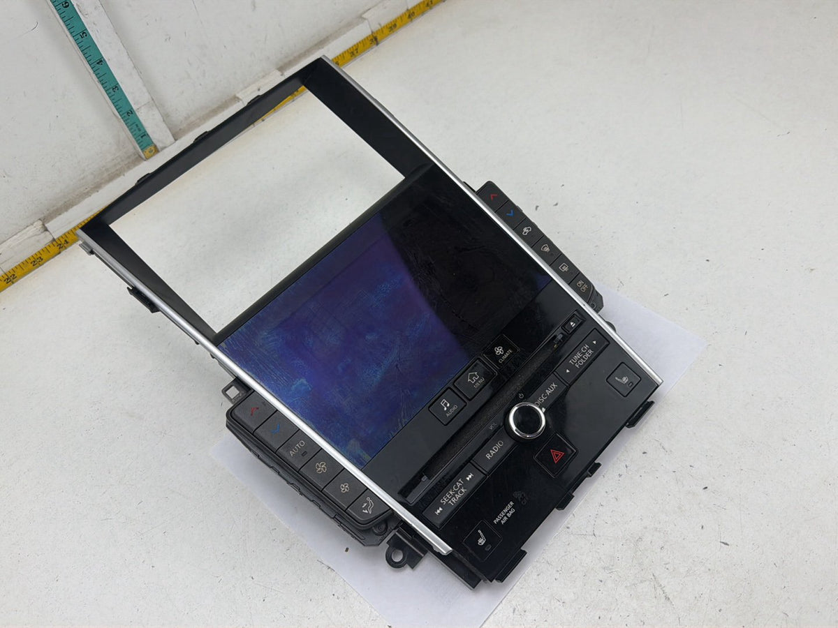 2014-2020 Infiniti Q50 V37 Center Radio Climate Control Display Screen Panel OEM