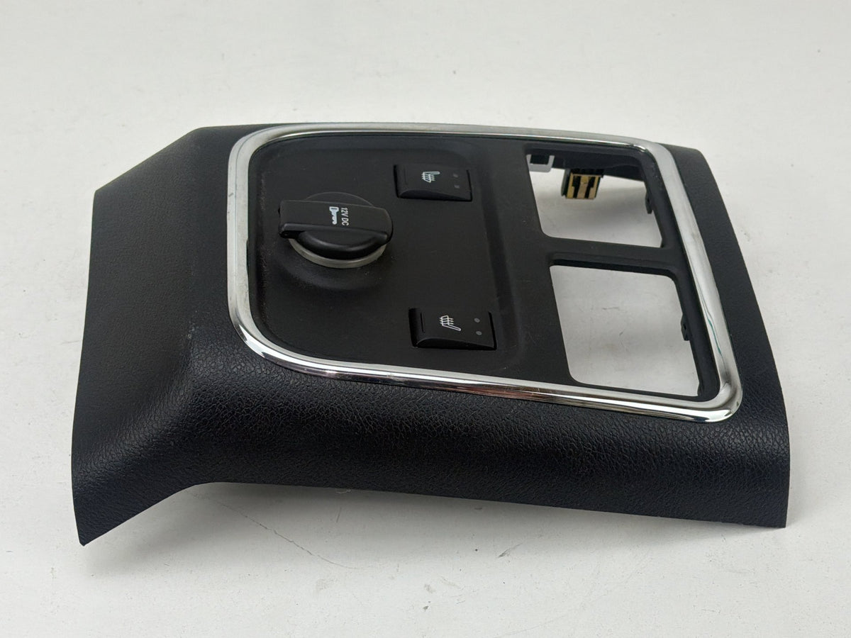 2011-2014 Dodge Charger Rear Center Console Back Cover Trim Panel OEM