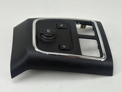 2011-2014 Dodge Charger Rear Center Console Back Cover Trim Panel OEM