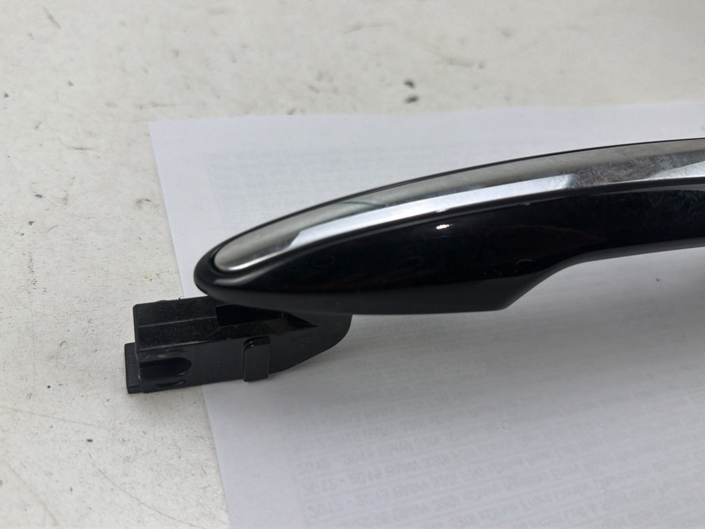 2014-2021 Infiniti Q50 Rear Left Driver Side Exterior Outside Door Handle OEM