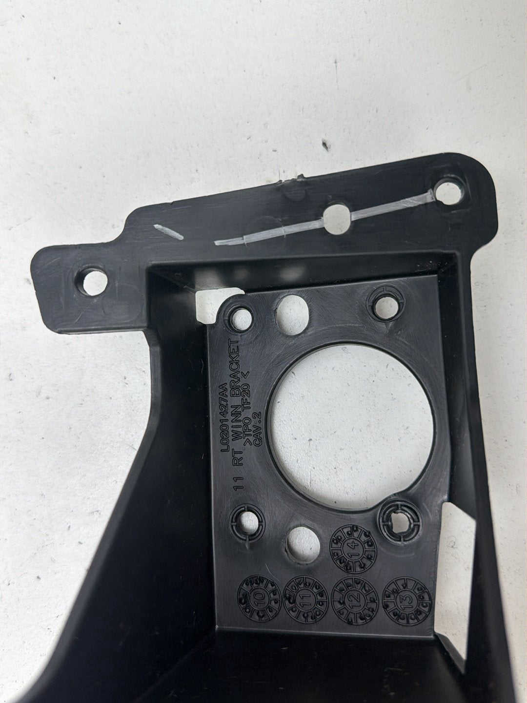 2013 Dodge Grand Caravan Right Ignition Switch Mount Bracket L0201427AA OEM