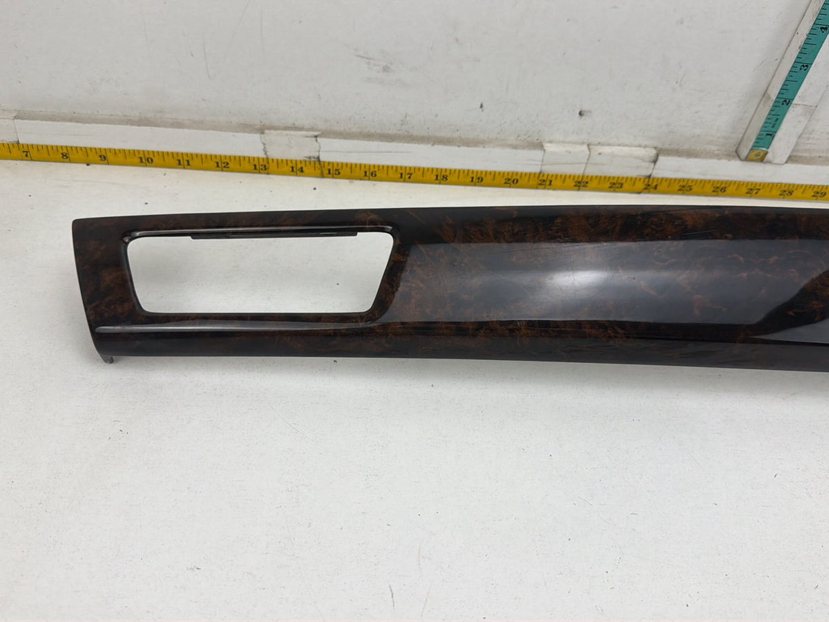 2007-2011 BMW 328i Front Right Dashboard Wood Trim Panel Cover 7132851 OEM