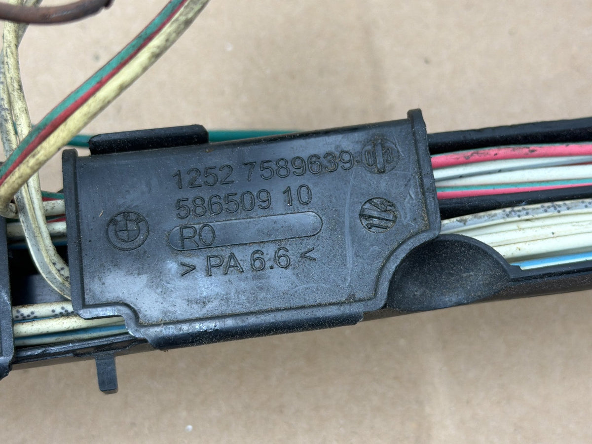2011-2018 BMW X5 X6 Engine Motor Ignition Coil Plug Wiring Harness 7589639 OEM