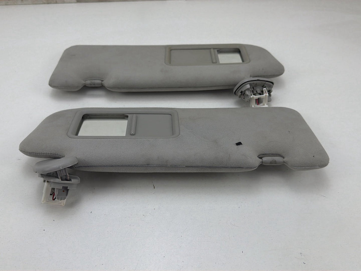 2010-2015 Toyota Prius W30- LH Driver RH Passenger Side Sun Visor Pair Set OEM