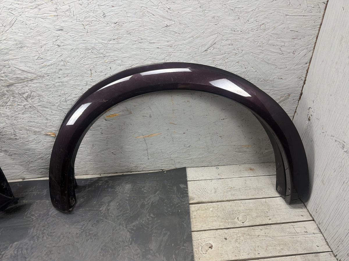 2011-2013 Infiniti QX56 Wheel Arch Fender Flare Trim Molding Set of 4 OEM