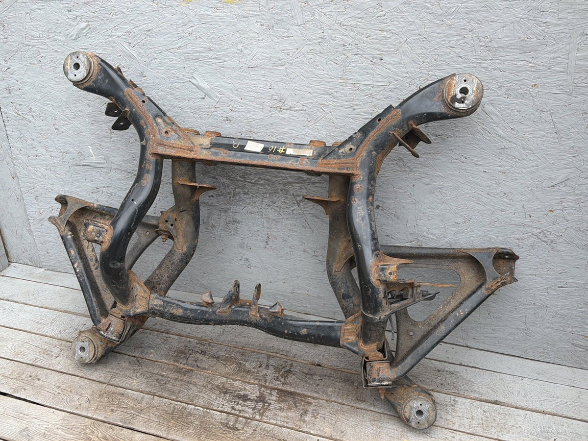 2003-2006 Porsche Cayenne Rear Suspension Sub Frame Crossmembers Subframe OEM