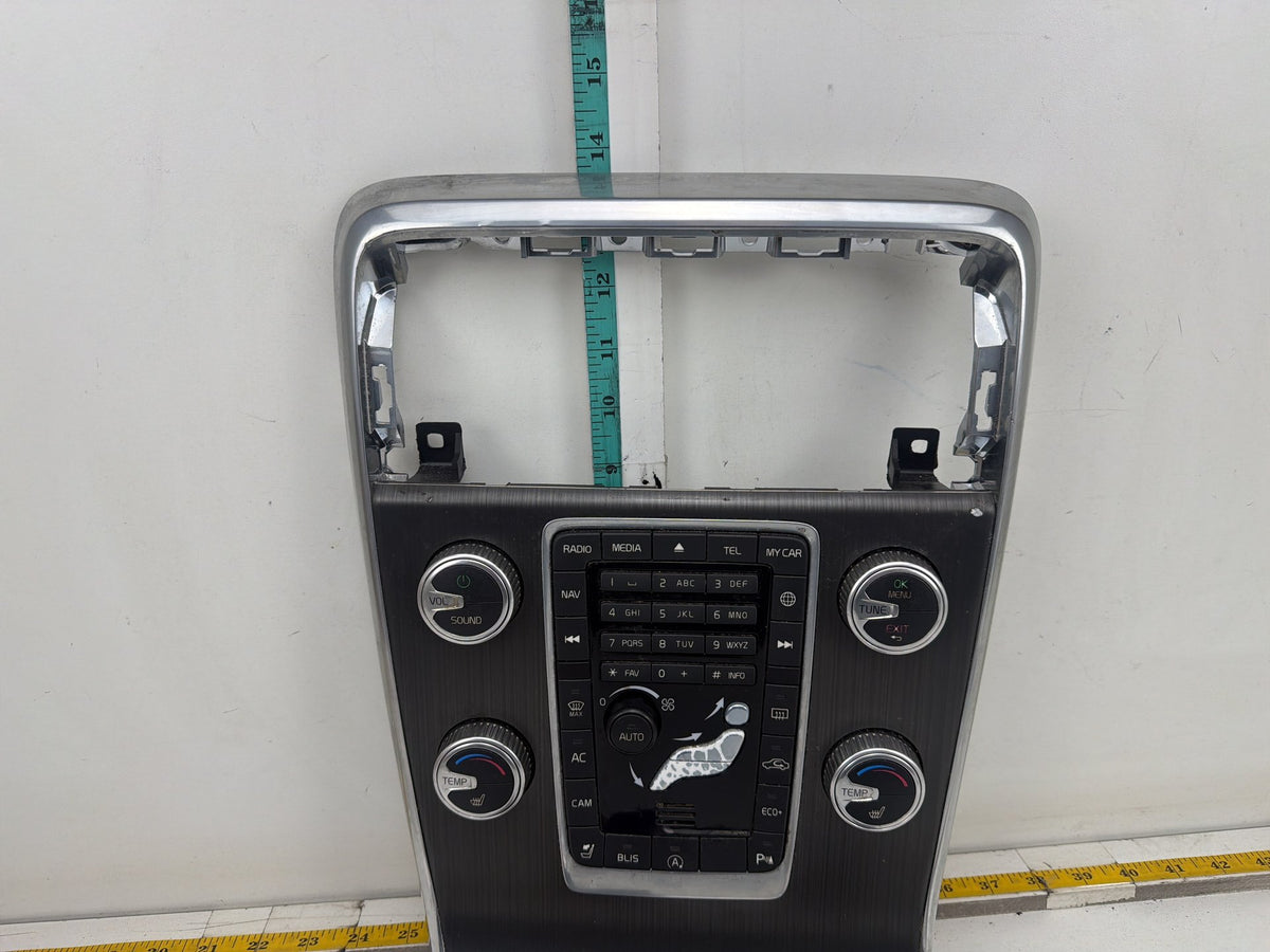 2011-2018 Volvo S60 Dash Climate Control & Audio Radio Control Panel 8632427 OEM