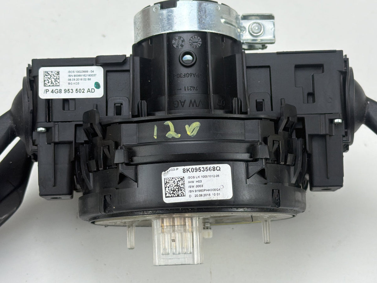 2013-2017 Audi Q5 Front Steering Column Combination Switch 4G8953502AD OEM