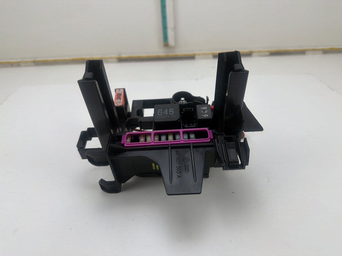 2012-2018 Audi A7 Quattro Front Left Fuse Relay Plate Holder 4G1937503A OEM