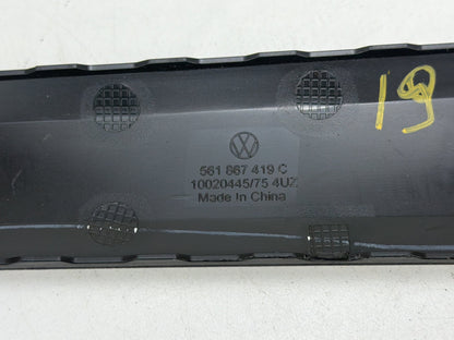 2012-2019 Volkswagen Passat Rear Left Driver Door Interior Trim Molding OEM