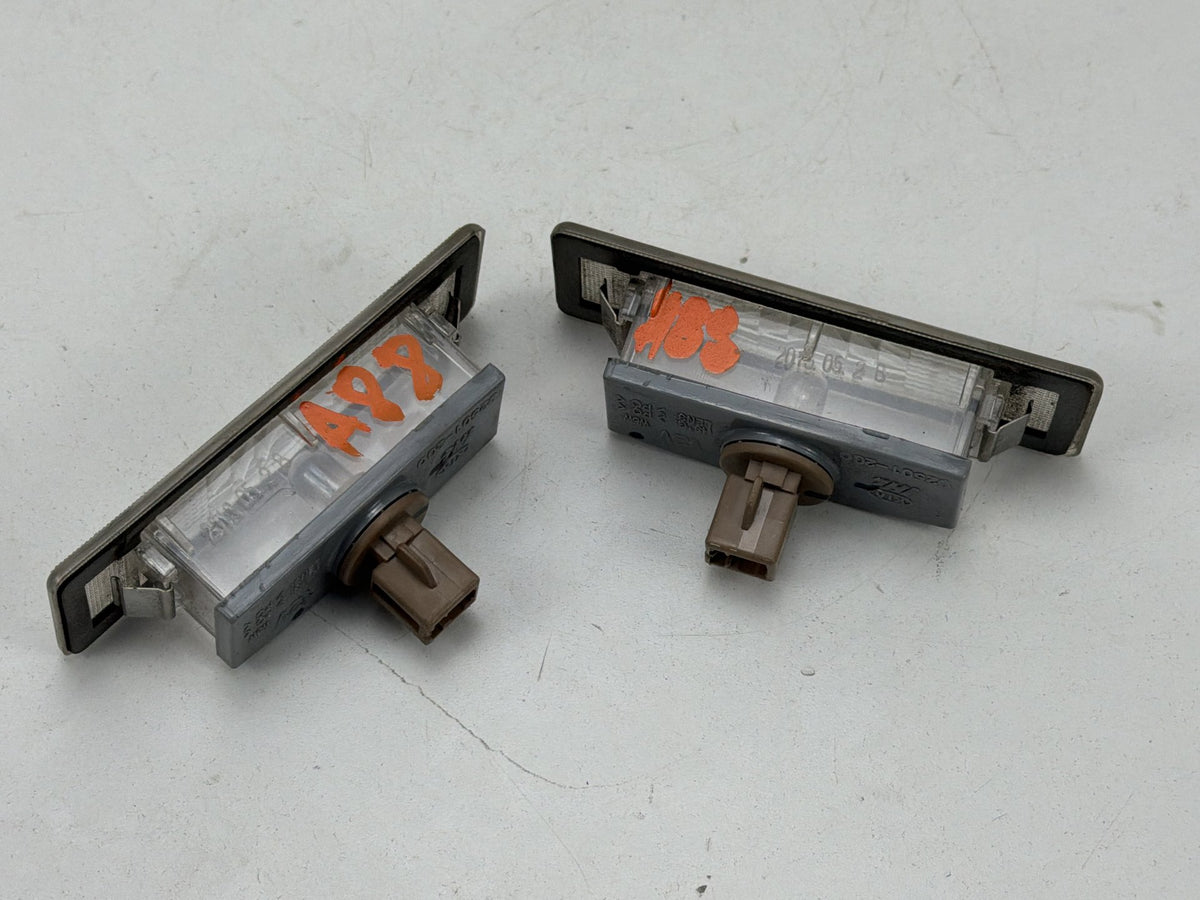 2017-2022 Kia Sportage Rear Left And Right License Plate Light Lamps Pair OEM