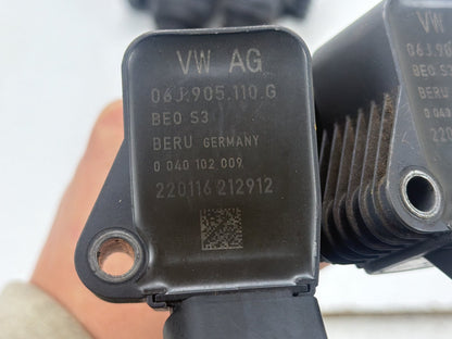 2019-2015 Volkswagen Tiguan - 4 Ignition Coil Set 06J 905 110 G OEM