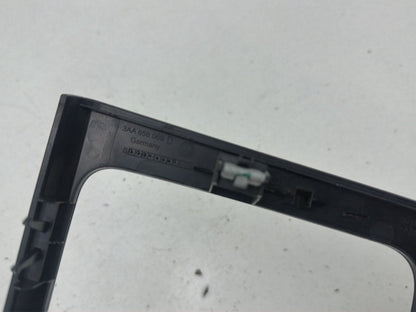 2009-2012 Volkswagen Passat CC Center Dashboard Radio Trim Bezel 3AA858069D OEM