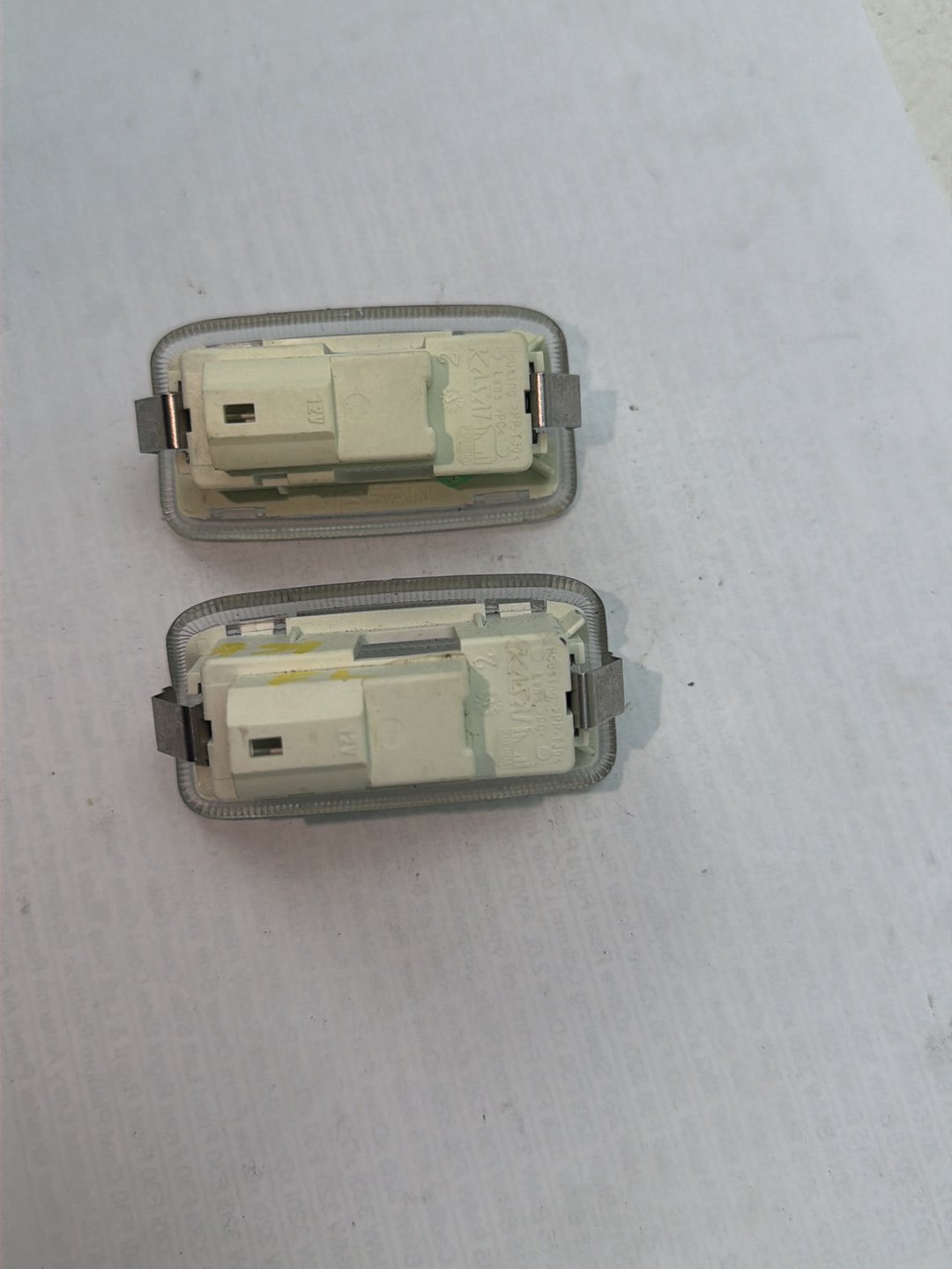 2014-2021 Infiniti Q50 Front Right/Left Inner Courtesy Lights Lamps Pair OEM