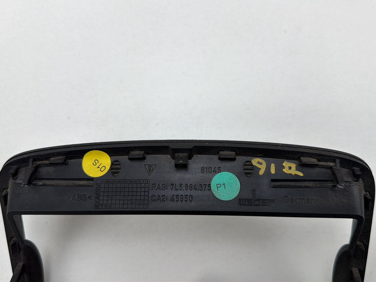 2003-2006 Porsche Cayenne Decorative Dash Trim Cover Panel Console 7L5864375 OEM