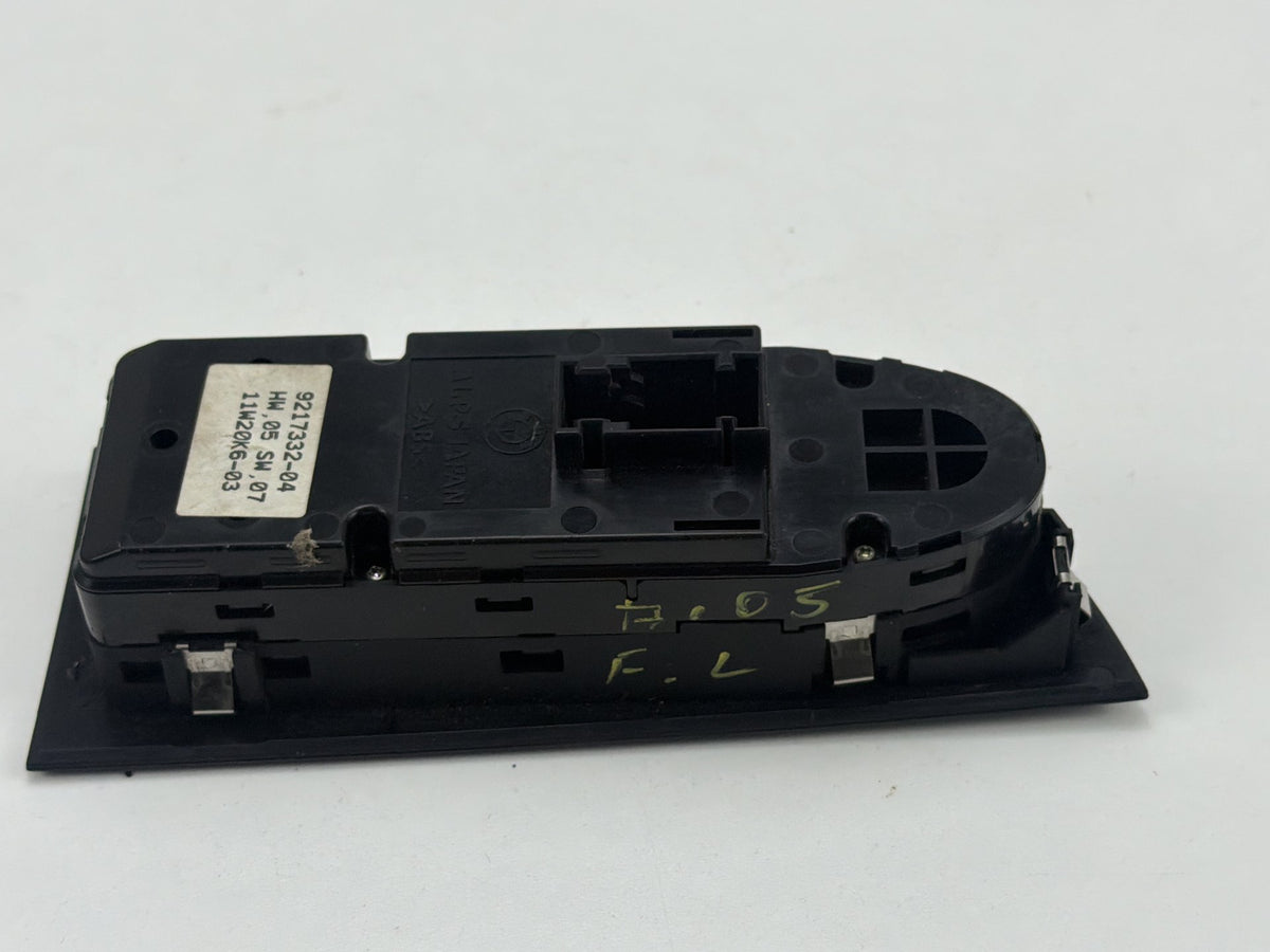 2009-2011 BMW 335i xDrive Front Left Driver Side Master Power Window Switch OEM