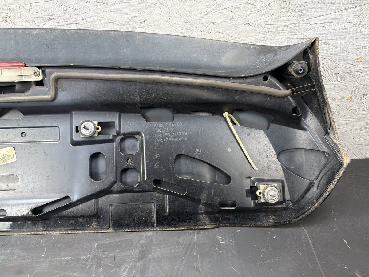 2011-2013 BMW X5 Rear Roof Hatch Gate Spoiler Upper Wing Panel 7157689-13 OEM