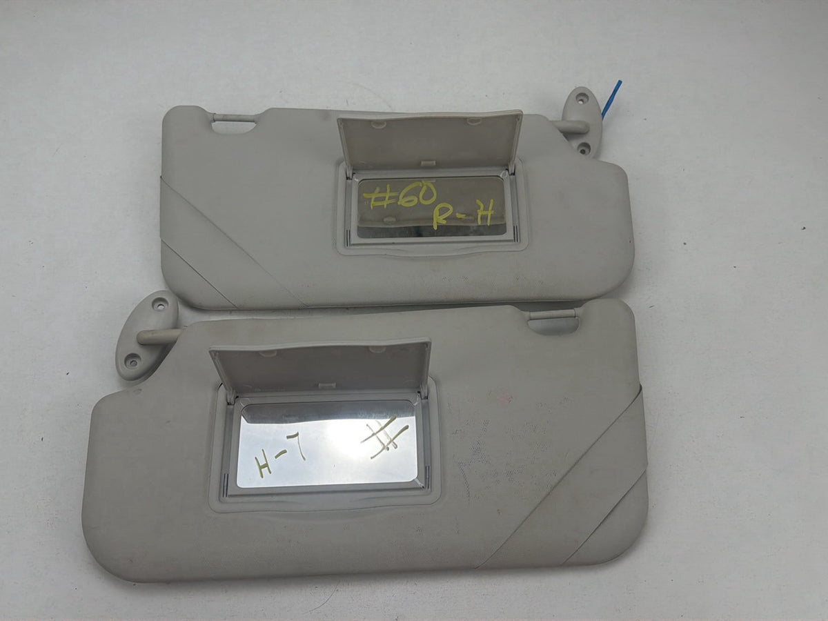 2012-2014 Ford Focus MK2 Right & Left Side Sun Visor Pair Set W/Mirror OEM