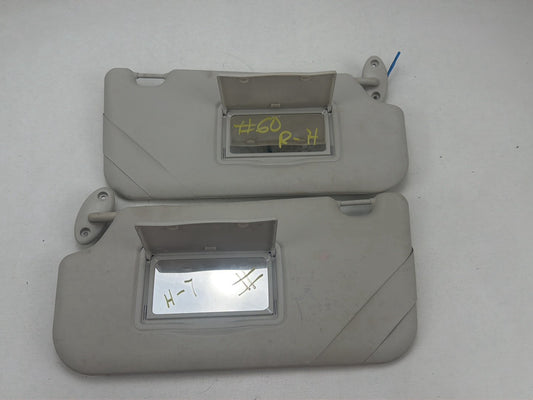 2012-2014 Ford Focus MK2 Right & Left Side Sun Visor Pair Set W/Mirror OEM