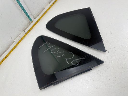 2013-2017 Subaru XV Crosstrek Rear Right-Left Quarter Vent Glass Window Pair OEM