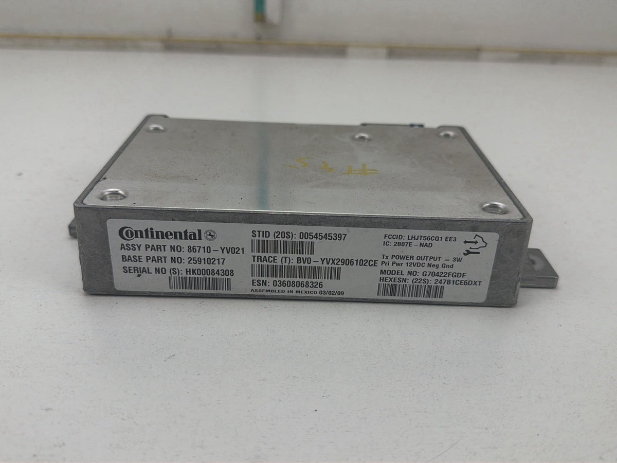 2009-2010 Pontiac Vibe Communication Control Module 86710-YV021 OEM
