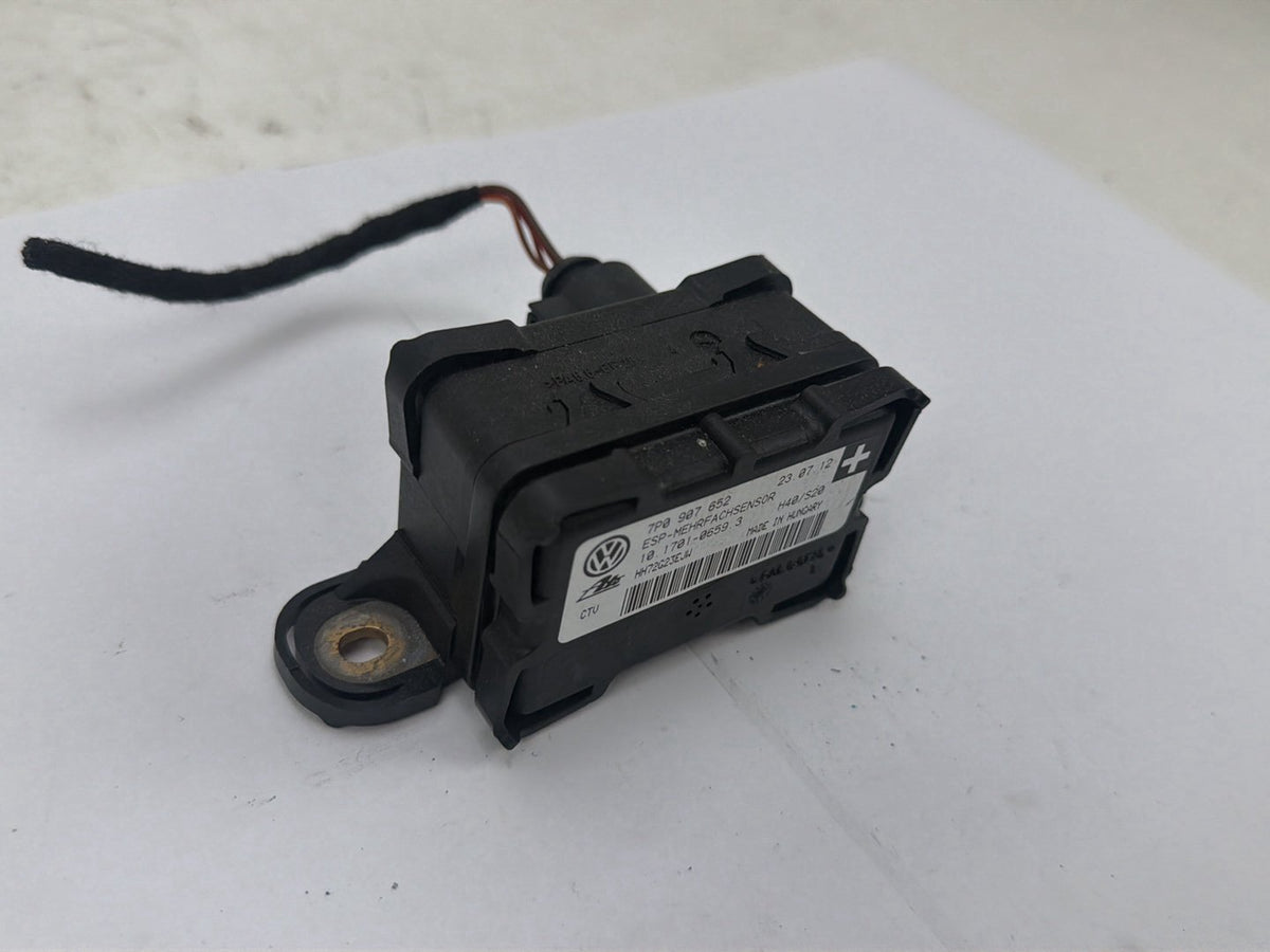 2010-2015 Audi Q7 ESP Yaw Rate G-Force Lateral Acceleration Sensor Module 7P0907652 OEM